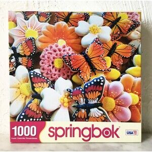 Springbok Butterfly Cookies Jigsaw Puzzle 1000 - 24" x 30" Complete